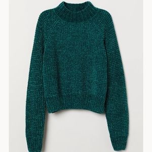 Mock turtleneck sweater